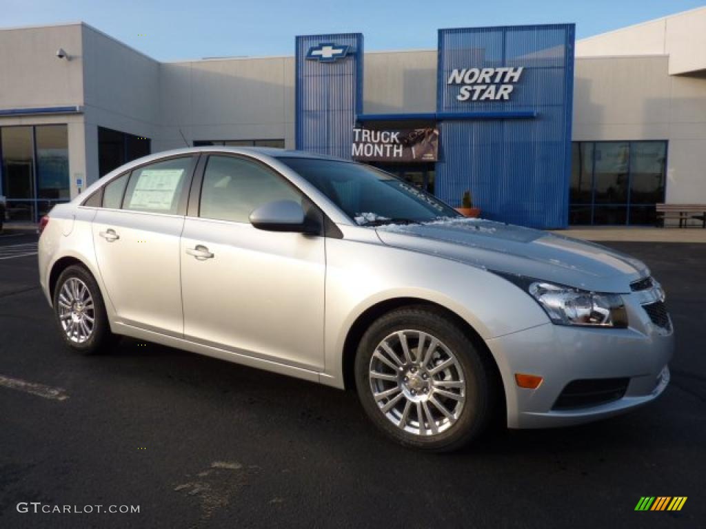 2011 Cruze ECO - Silver Ice Metallic / Jet Black photo #1
