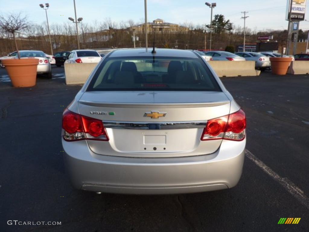 Silver Ice Metallic 2011 Chevrolet Cruze ECO Exterior Photo #46378365