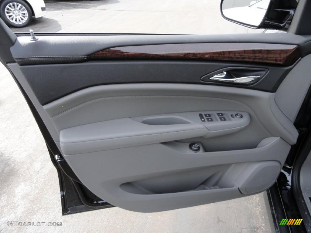 2011 Cadillac SRX 4 V6 AWD Titanium/Ebony Door Panel Photo #46378902