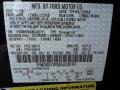 DI: Dark Ink Blue Metallic 2008 Ford Taurus X Eddie Bauer Color Code