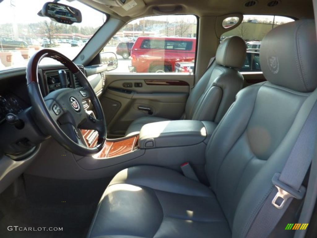 2006 Escalade AWD - Rip Tide Blue / Pewter photo #7