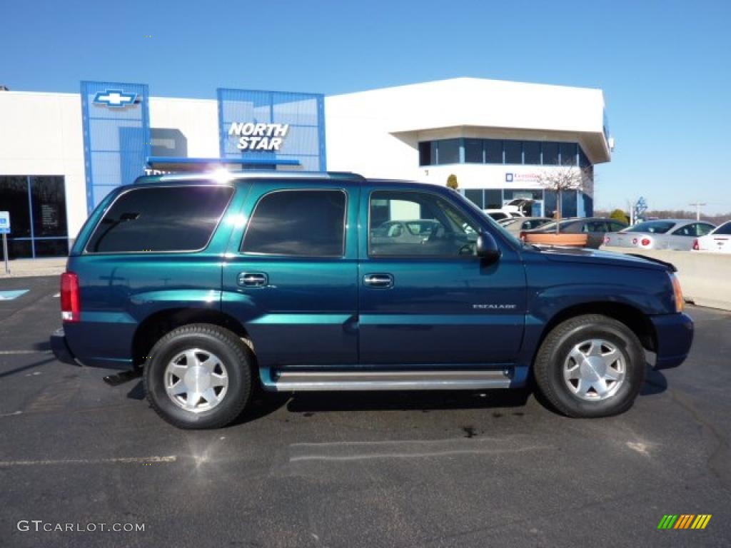 2006 Escalade AWD - Rip Tide Blue / Pewter photo #11