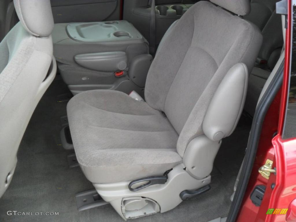 Taupe Interior 2002 Chrysler Town & Country EX Photo #46380186