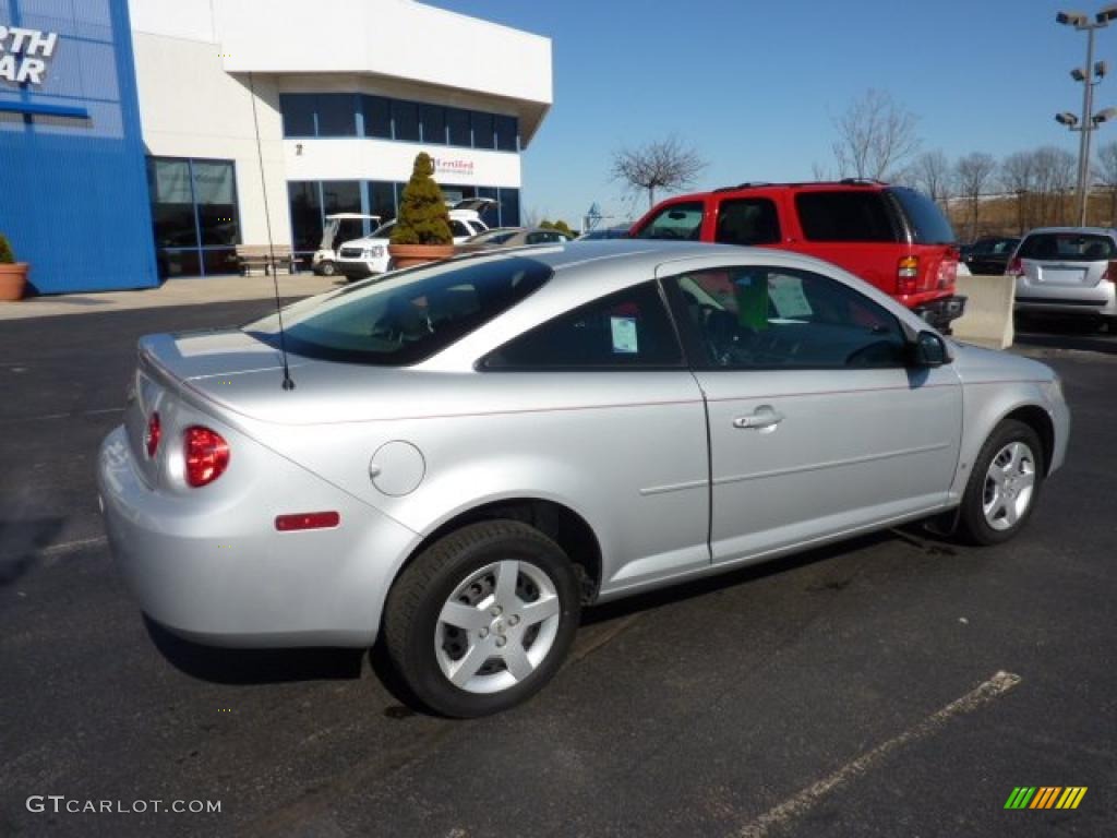 2007 Cobalt LT Coupe - Ultra Silver Metallic / Ebony photo #10