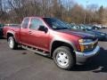 2007 Deep Ruby Red Metallic Chevrolet Colorado LT Extended Cab 4x4  photo #1