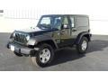2011 Natural Green Pearl Jeep Wrangler Sport S 4x4  photo #1