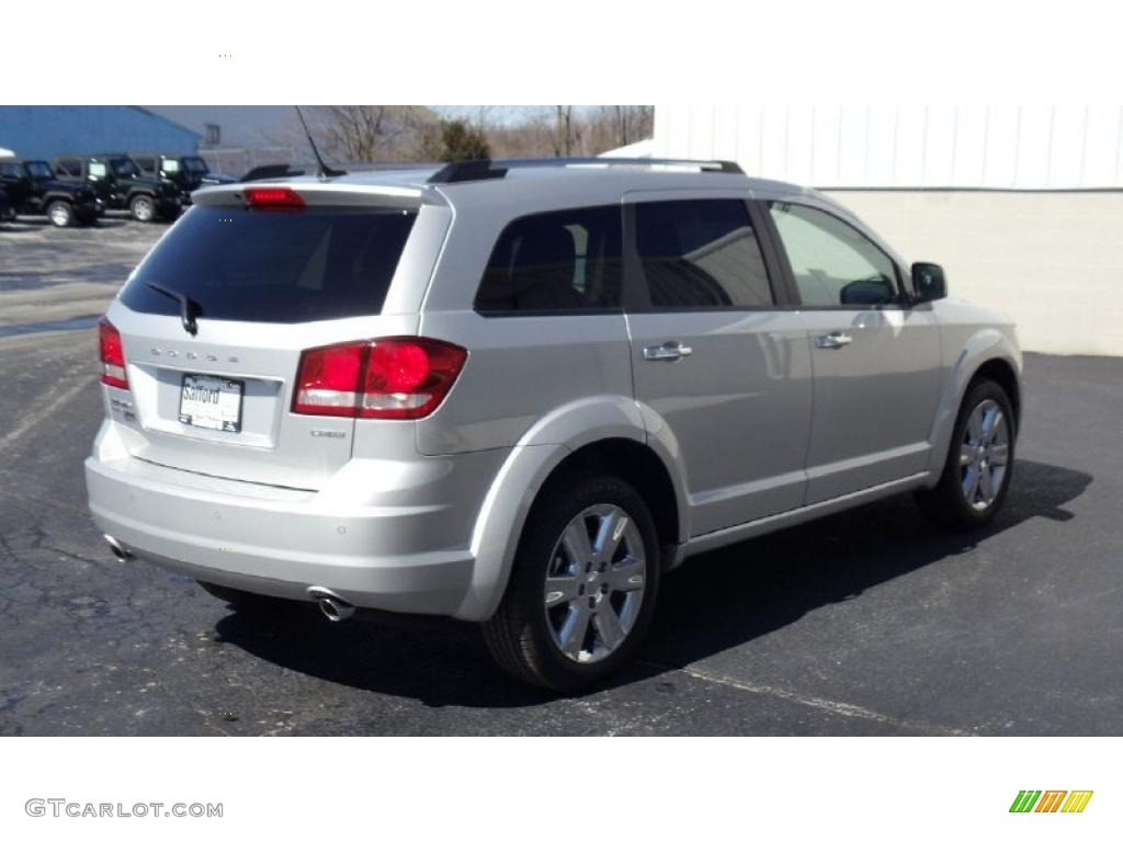 Bright Silver Metallic 2011 Dodge Journey Crew AWD Exterior Photo #46383246