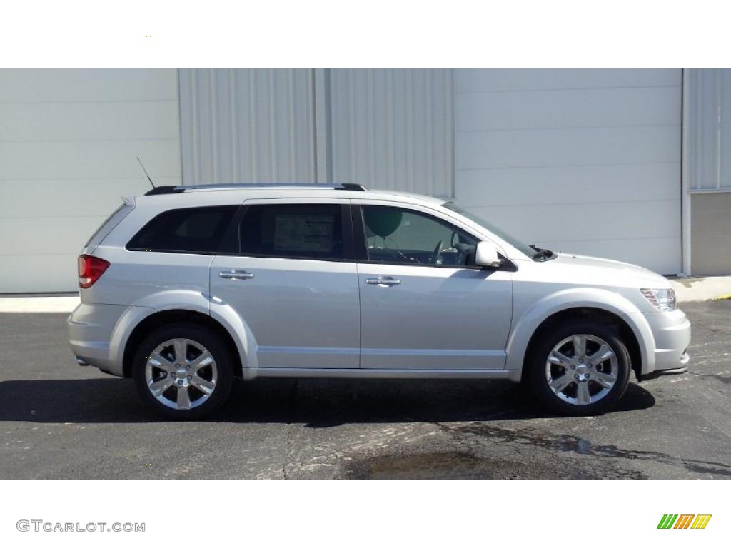 Bright Silver Metallic 2011 Dodge Journey Crew AWD Exterior Photo #46383288