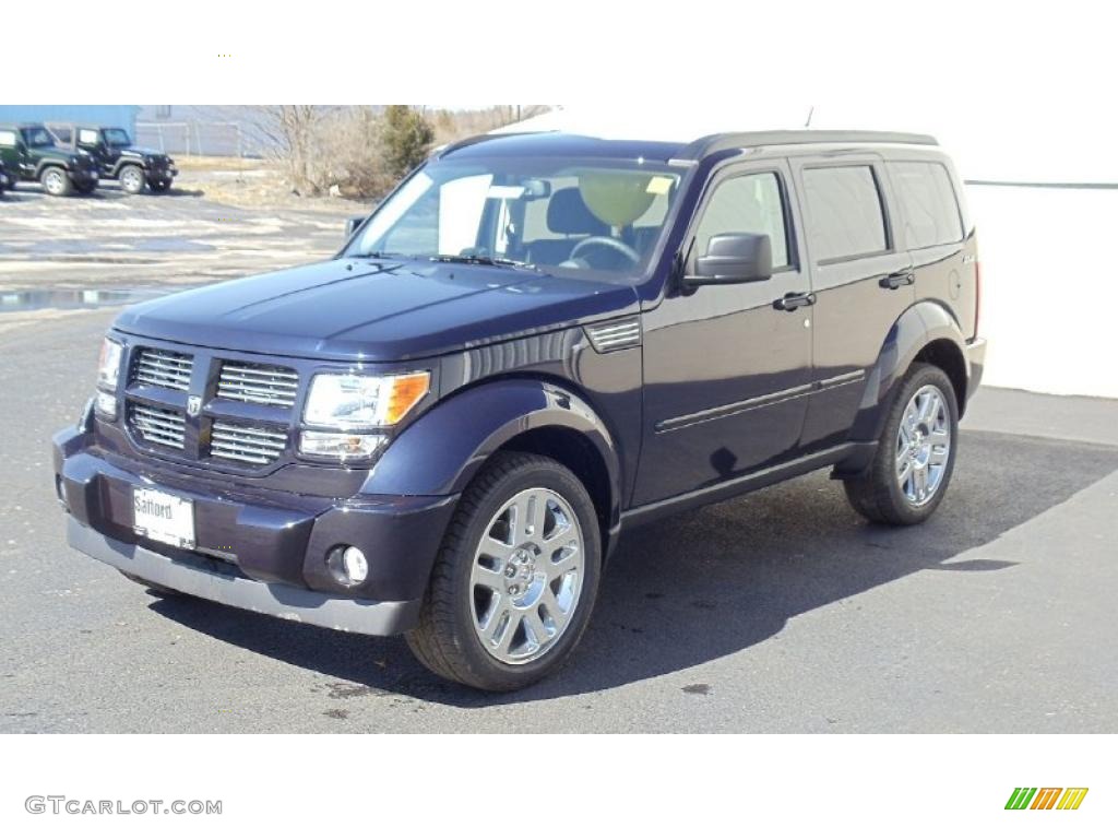 Blackberry Pearl 2011 Dodge Nitro Heat 4.0 4x4 Exterior Photo #46383381