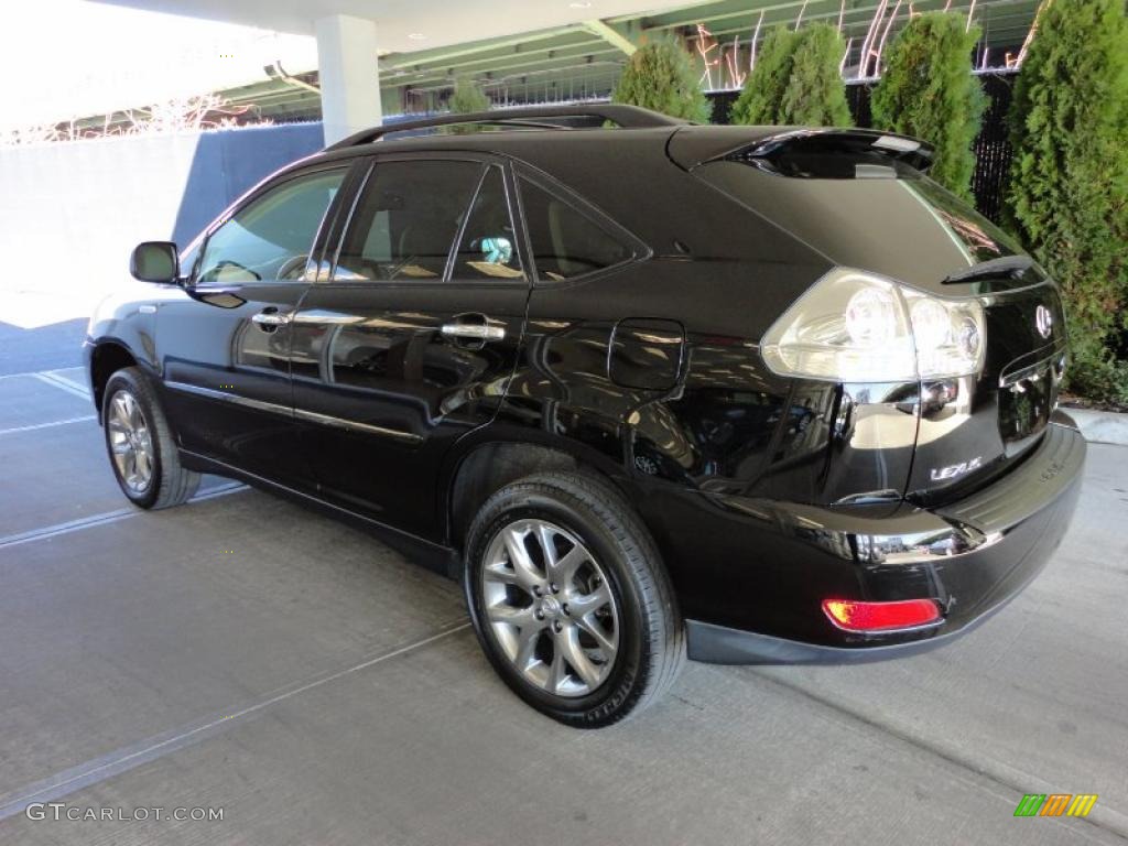 2009 RX 350 AWD - Obsidian Black / Light Gray photo #6