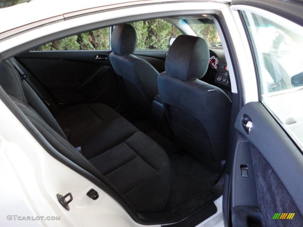 2010 Altima Hybrid - Winter Frost White / Charcoal photo #9