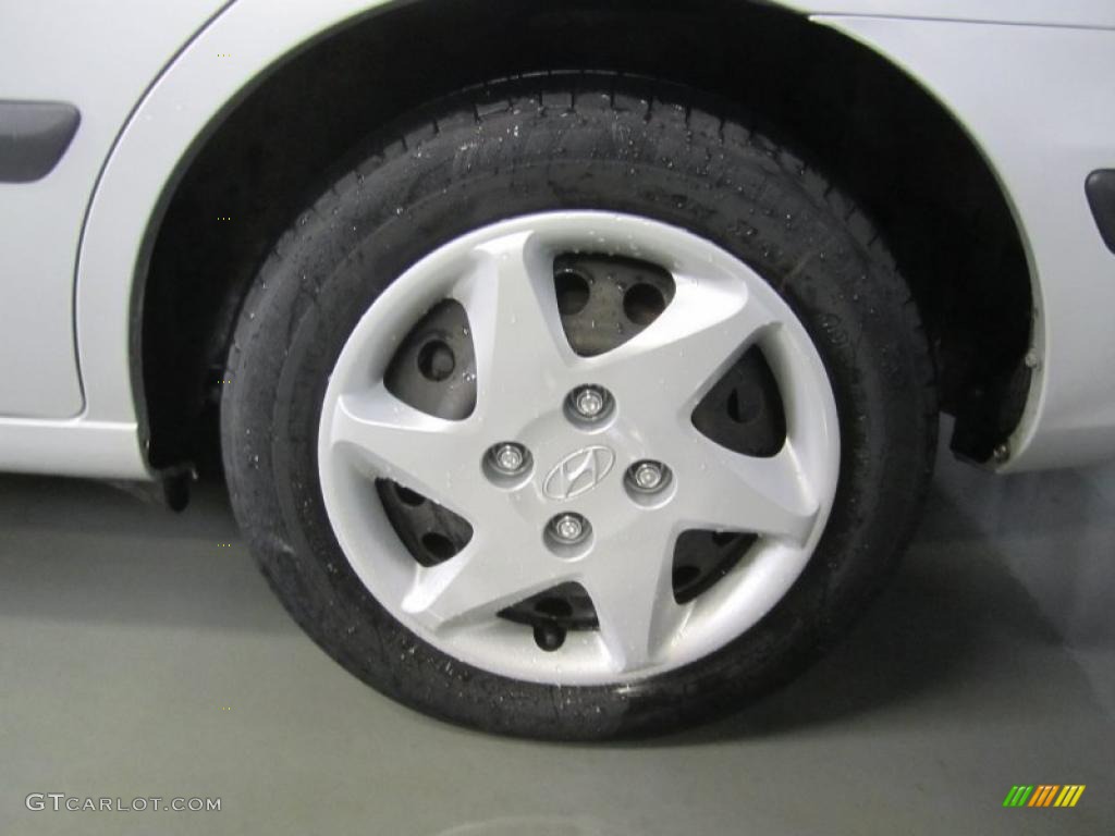 2006 Elantra GLS Hatchback - Sterling Silver / Gray photo #9