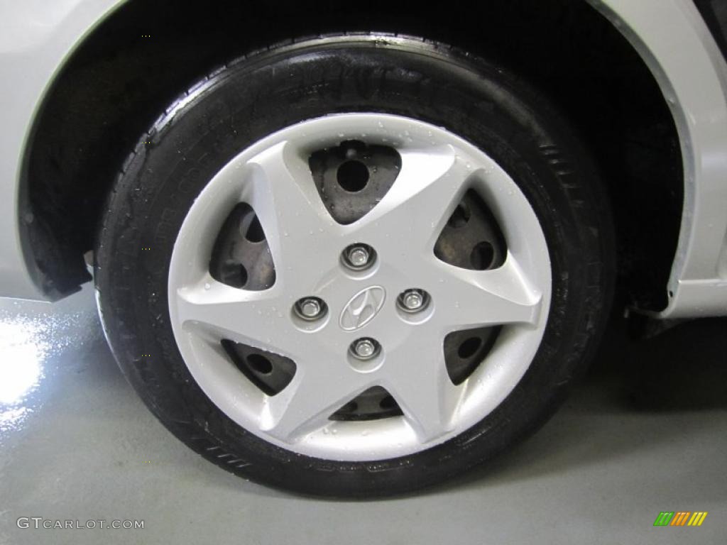 2006 Elantra GLS Hatchback - Sterling Silver / Gray photo #17