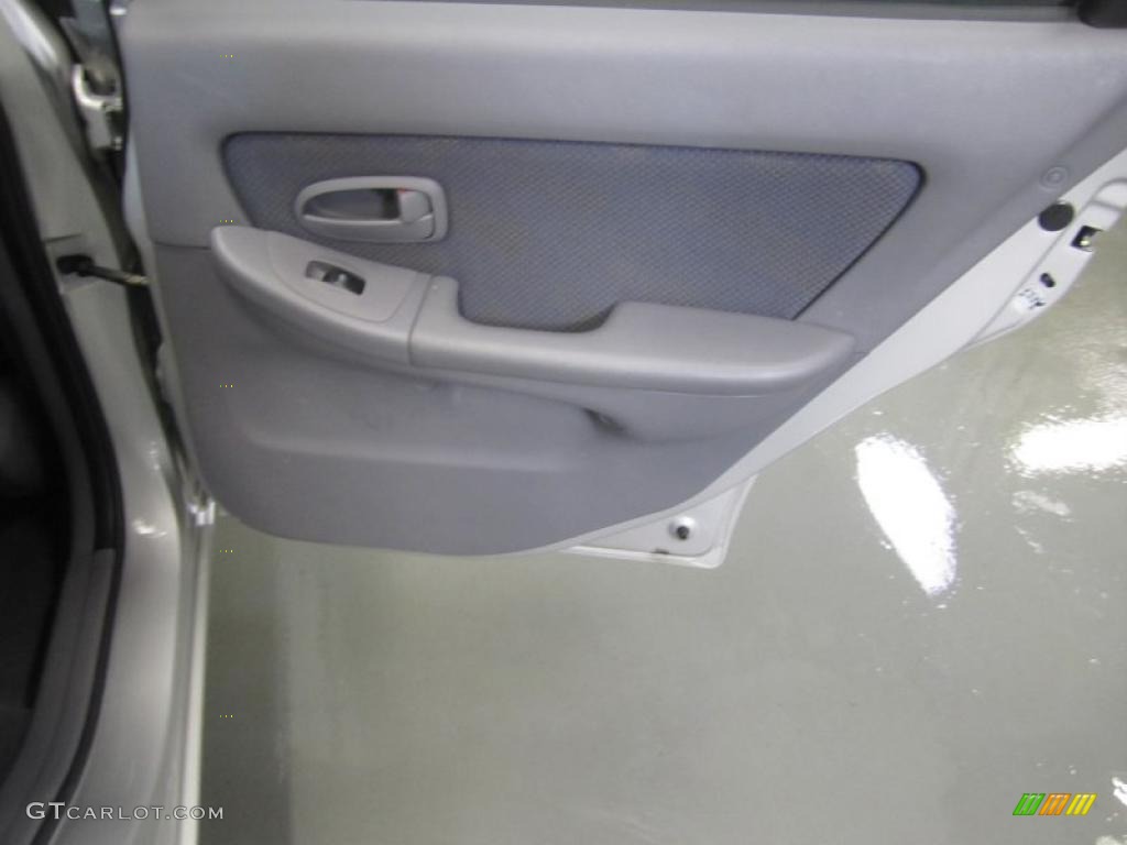 2006 Elantra GLS Hatchback - Sterling Silver / Gray photo #20