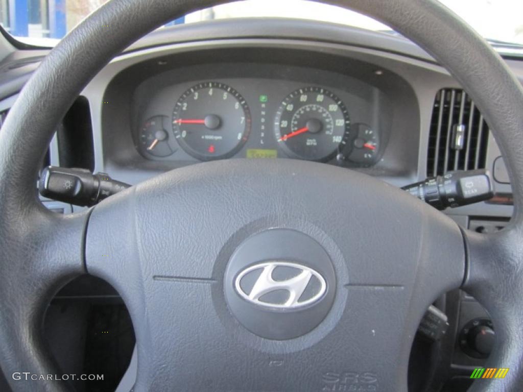 2006 Elantra GLS Hatchback - Sterling Silver / Gray photo #26