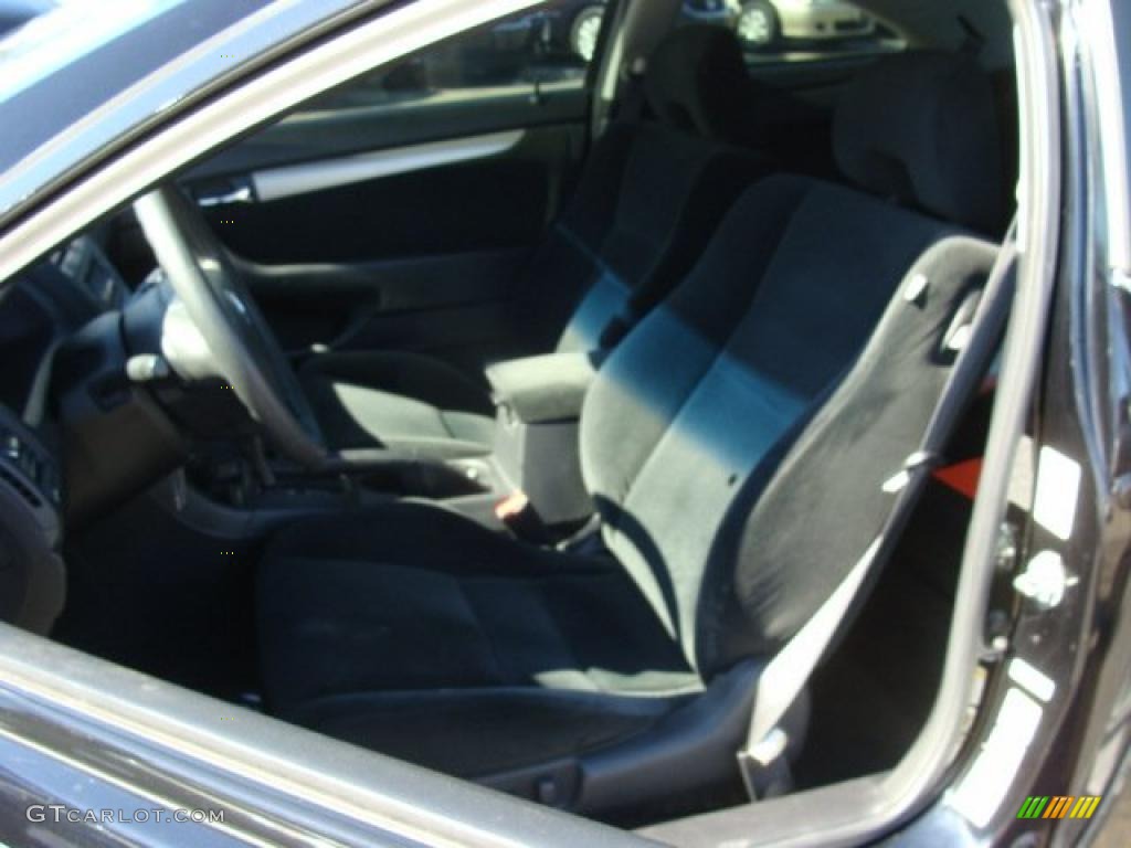 2006 Accord LX V6 Coupe - Nighthawk Black Pearl / Black photo #12
