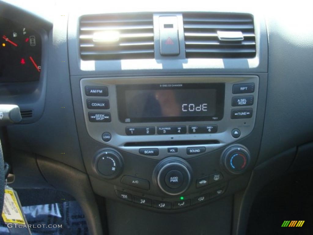 2006 Accord LX V6 Coupe - Nighthawk Black Pearl / Black photo #16