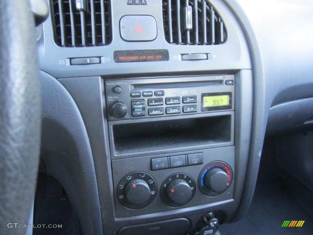 2006 Elantra GLS Hatchback - Sterling Silver / Gray photo #28