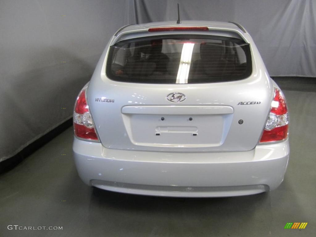 Platinum Silver 2011 Hyundai Accent GL 3 Door Exterior Photo #46387143