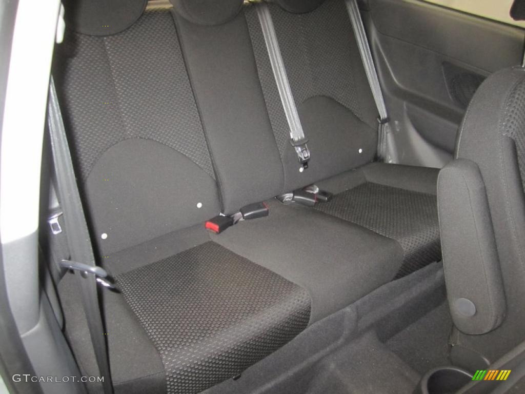 Black Interior 2011 Hyundai Accent GL 3 Door Photo #46387164