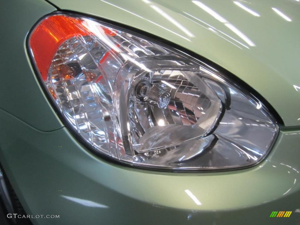 Apple Green 2007 Hyundai Accent SE Coupe Exterior Photo #46387273