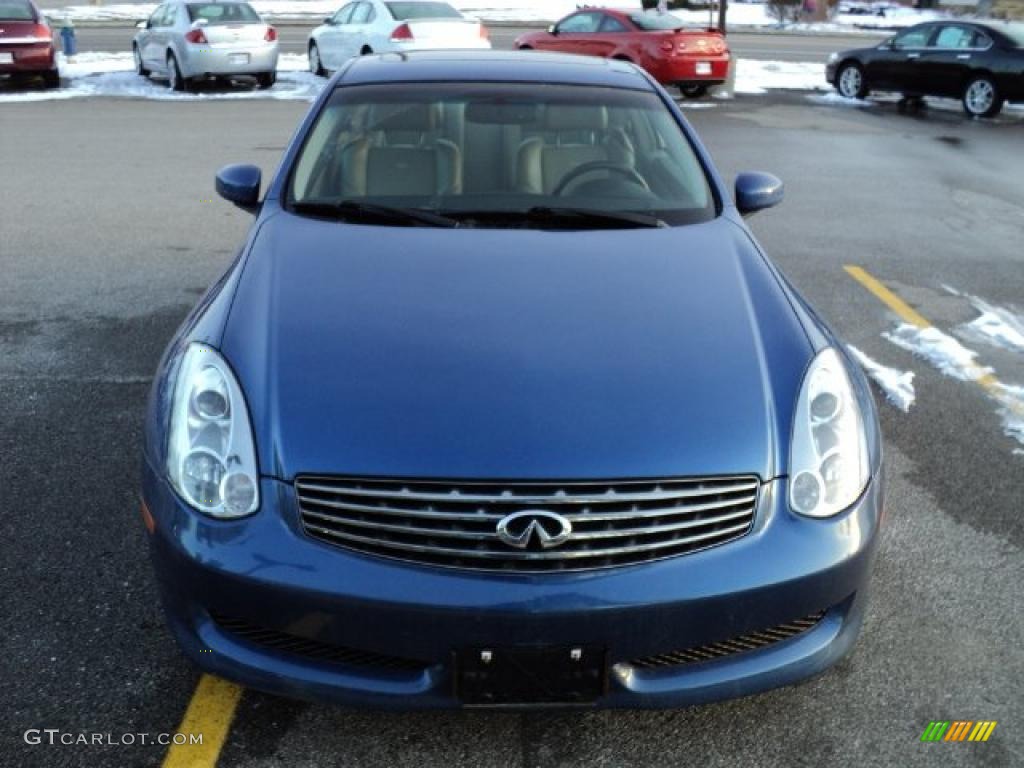 Athens Blue Pearl Metallic 2006 Infiniti G 35 Coupe Exterior Photo #46387288