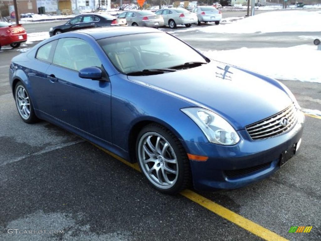 Athens Blue Pearl Metallic 2006 Infiniti G 35 Coupe Exterior Photo #46387297