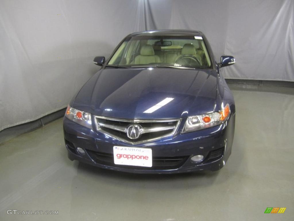 2008 TSX Sedan - Royal Blue Pearl / Parchment photo #2