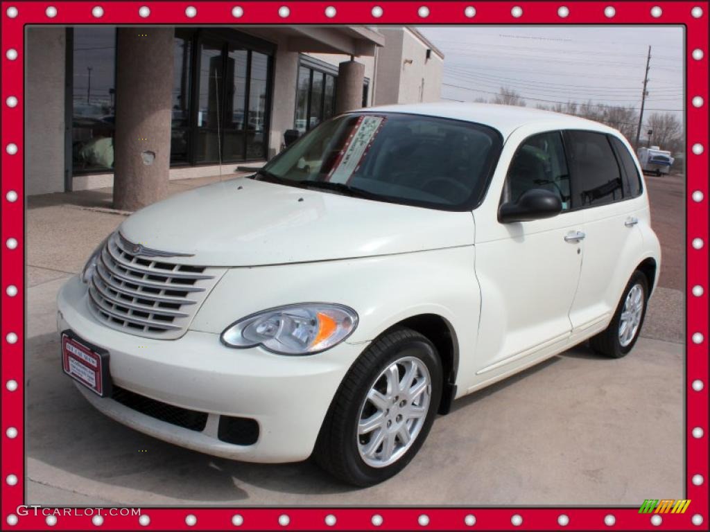 2007 PT Cruiser Touring - Cool Vanilla White / Pastel Pebble Beige photo #1