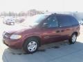 2001 Dark Garnet Red Pearlcoat Dodge Caravan SE  photo #3