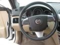 Cashmere/Cocoa Steering Wheel Photo for 2011 Cadillac CTS #46391122