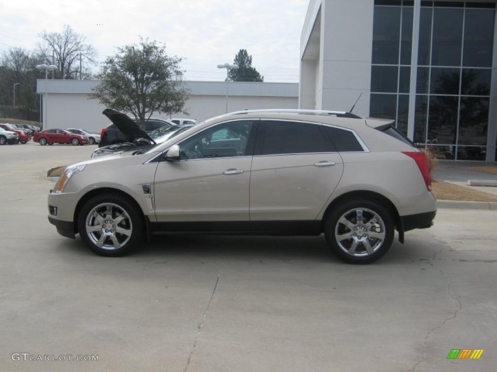 Gold Mist Metallic 2011 Cadillac SRX FWD Exterior Photo #46391188
