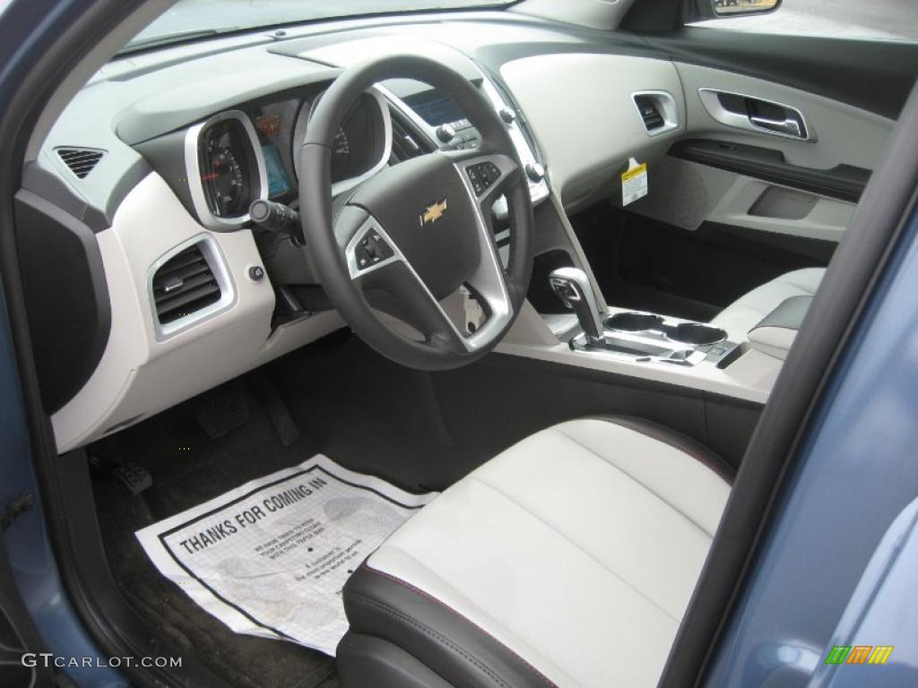Light Titanium/Jet Black Interior 2011 Chevrolet Equinox LT Photo #46391612
