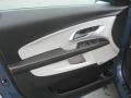 Light Titanium/Jet Black 2011 Chevrolet Equinox LT Door Panel
