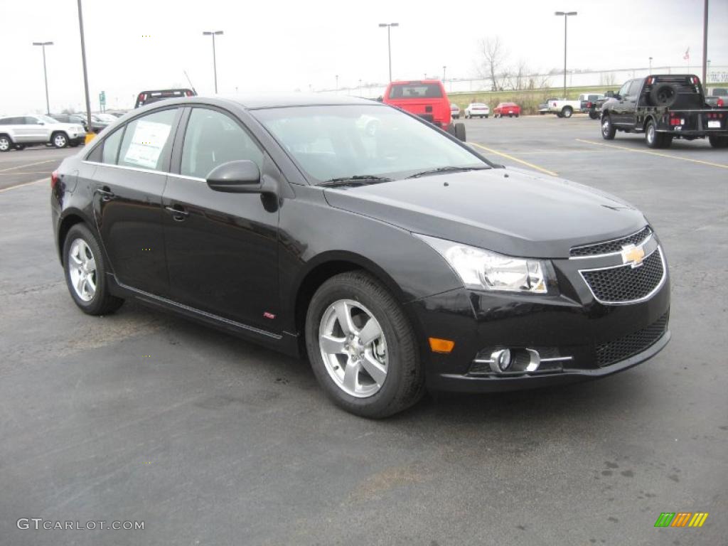 Black Granite Metallic 2011 Chevrolet Cruze LT/RS Exterior Photo #46391675