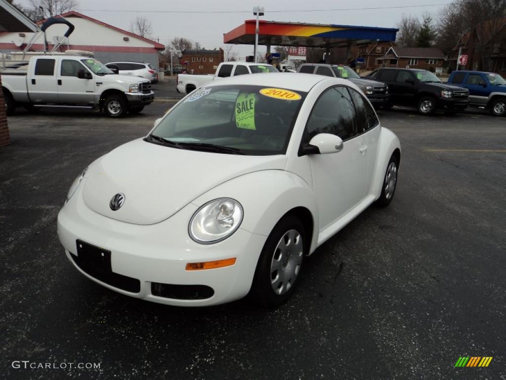 2010 New Beetle 2.5 Coupe - Candy White / Black photo #2