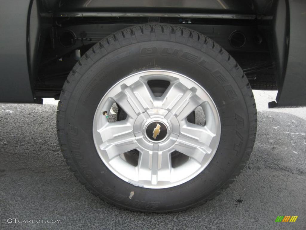 2011 Chevrolet Silverado 1500 LT Crew Cab 4x4 Wheel Photo #46392267