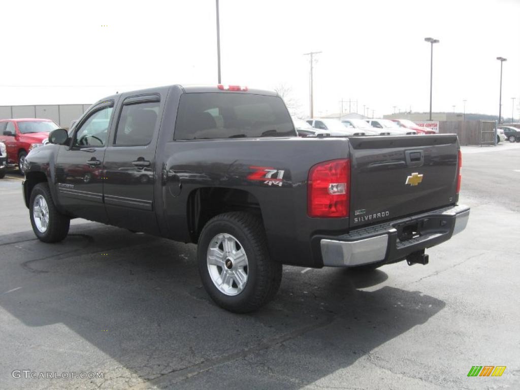 2011 Silverado 1500 LT Texas Edition Crew Cab 4x4 - Taupe Gray Metallic / Ebony photo #7