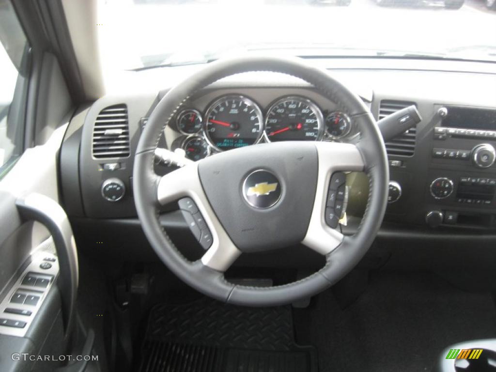 2011 Silverado 1500 LT Texas Edition Crew Cab 4x4 - Taupe Gray Metallic / Ebony photo #9