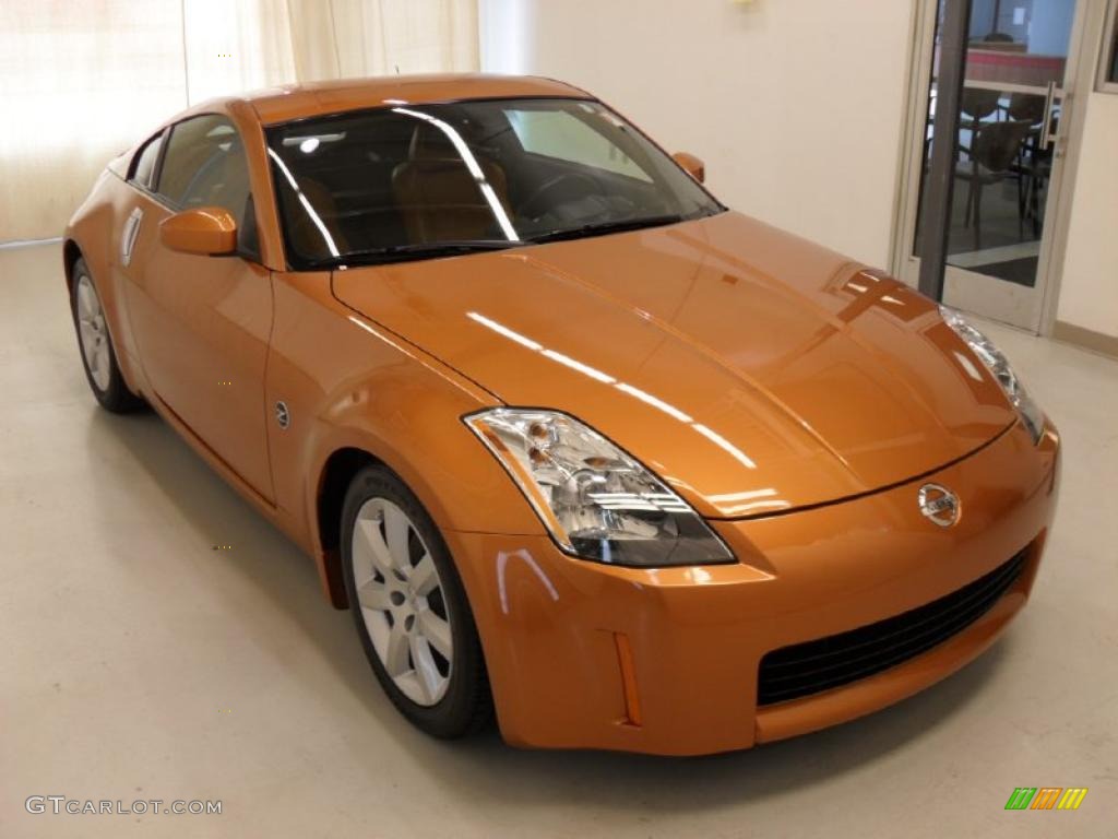 Le Mans Sunset Metallic 2005 Nissan 350Z Touring Coupe Exterior Photo #46392415
