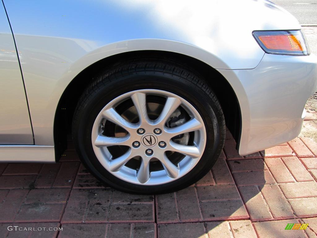 2008 TSX Sedan - Alabaster Silver Metallic / Ebony photo #11