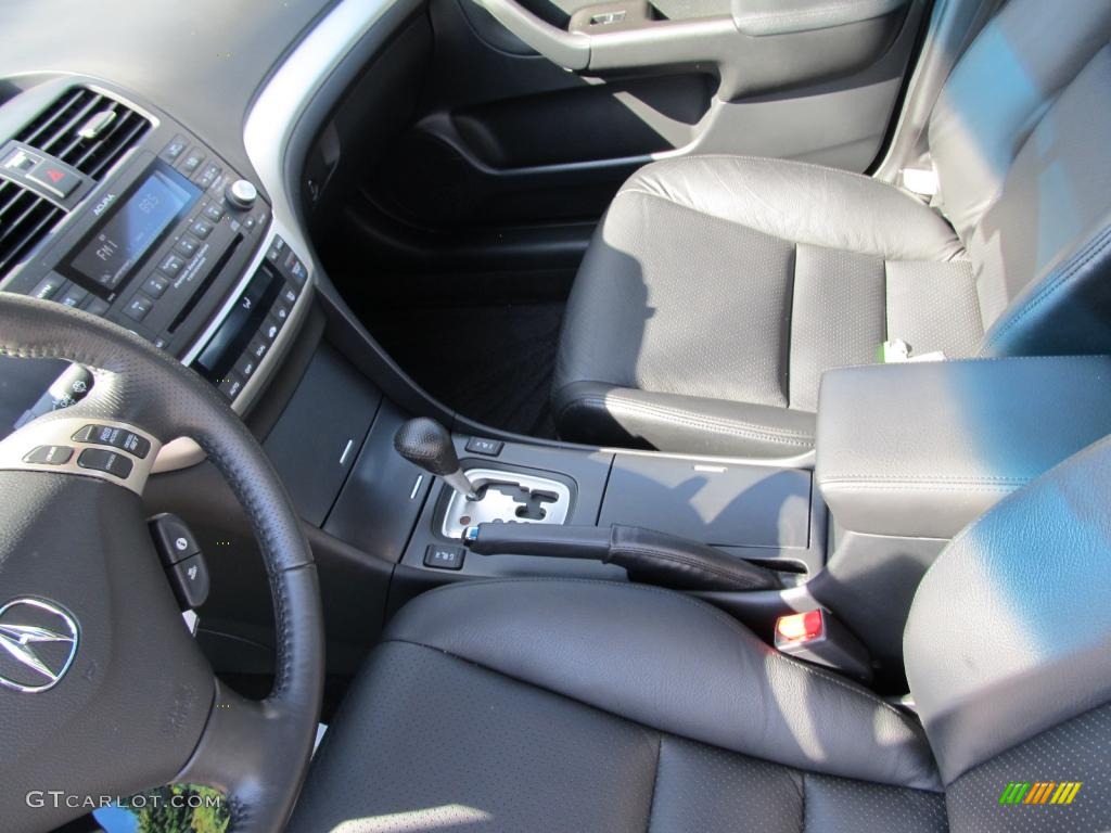 2008 TSX Sedan - Alabaster Silver Metallic / Ebony photo #14