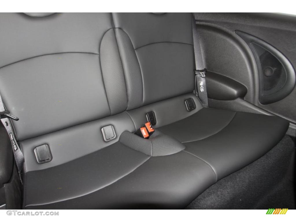 2011 Cooper S Hardtop - Pepper White / Carbon Black photo #14