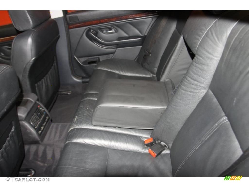 Black Interior 2000 BMW 5 Series 540i Sedan Photo #46394227