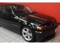2005 Jet Black BMW 3 Series 325i Sedan  photo #11