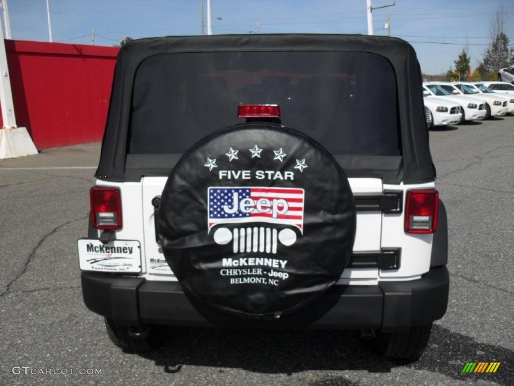 2011 Wrangler Sport S 4x4 - Bright White / Black photo #3