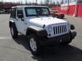 2011 Bright White Jeep Wrangler Sport S 4x4  photo #5