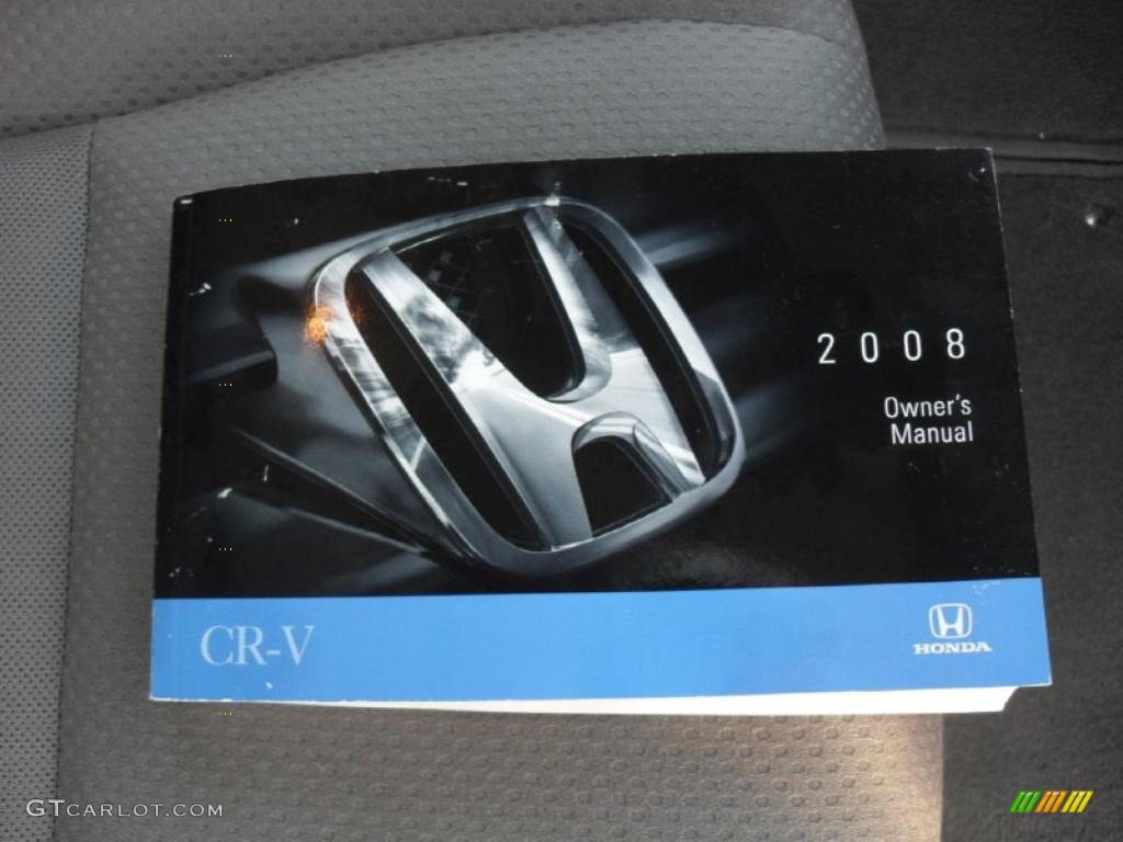 2008 CR-V LX 4WD - Taffeta White / Gray photo #21