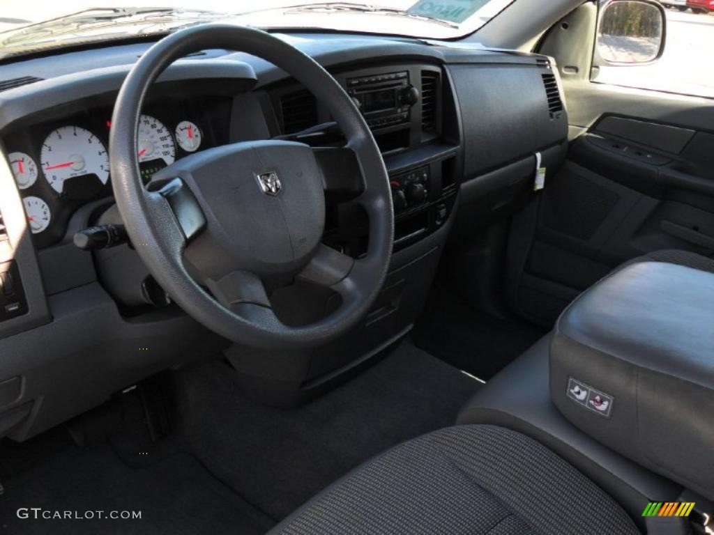 2006 Ram 1500 ST Quad Cab - Mineral Gray Metallic / Medium Slate Gray photo #25