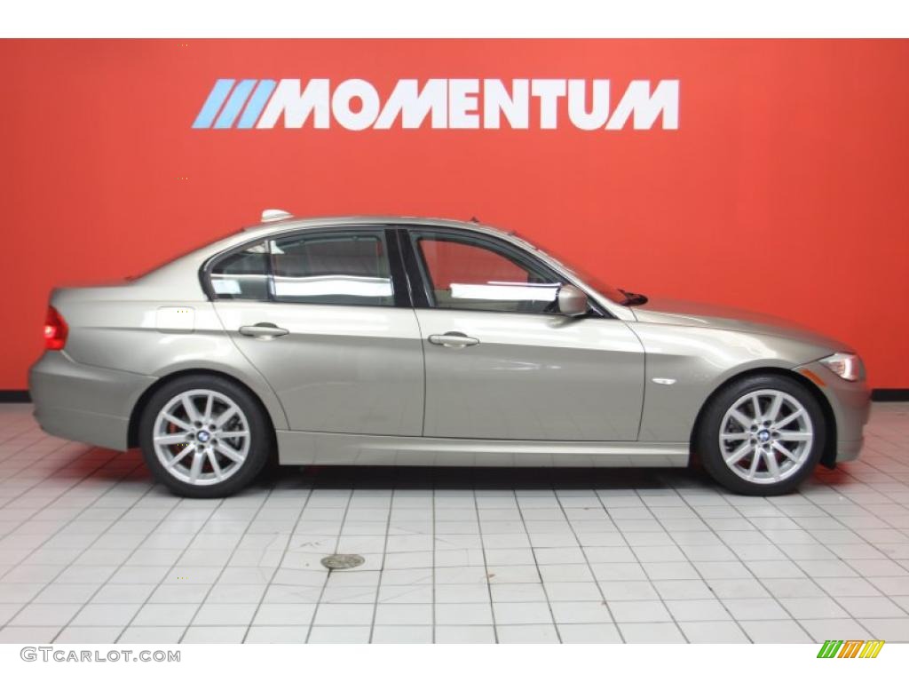 2010 3 Series 328i Sedan - Platinum Bronze Metallic / Beige photo #4